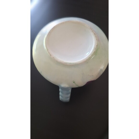 Vtg 1976‎ Small Scalloped Creamer Pitcher Blackberry Signed - Picture 7 of 9